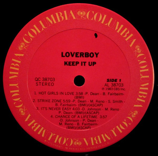 Loverboy - Keep It Up (LP