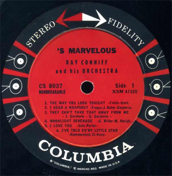 Ray Conniff & His Orchestra : 'S Marvelous (LP, Album)