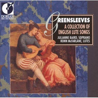 Julianne Baird, Ronn McFarlane : Greensleeves - A Collection Of English Lute Songs (CD, Album)