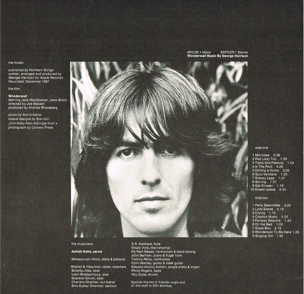 George Harrison : Wonderwall Music (LP, Album, RE)