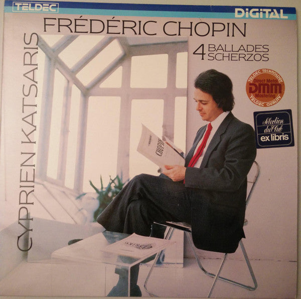 Frédéric Chopin - Cyprien Katsaris : 4 Ballades / 4 Scherzos (LP, DMM)