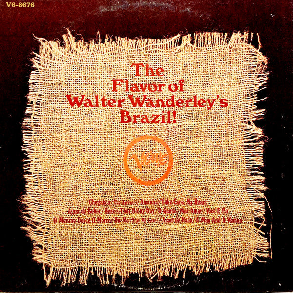 Walter Wanderley Trio : Cheganca (LP, Album, MGM)