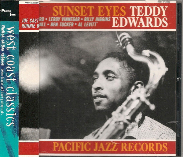 Teddy Edwards : Sunset Eyes (CD, Album, Ltd, RE)