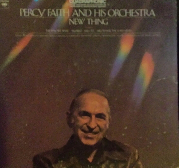 Percy Faith & His Orchestra : New Thing (LP, Album, Quad)