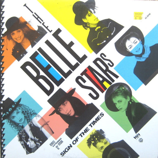 The Belle Stars : Sign Of The Times (12", Maxi, All)