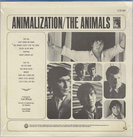 The Animals : Animalization (LP, Album)