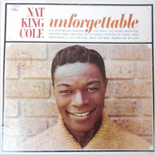 Nat King Cole : Unforgettable (LP, Album, RE)