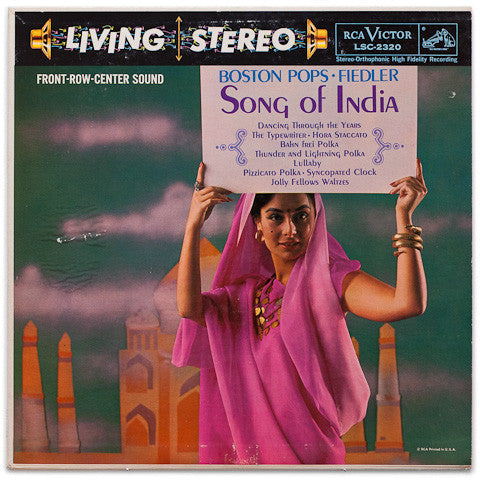 The Boston Pops Orchestra, Arthur Fiedler : Song Of India (LP, Album, Ind)