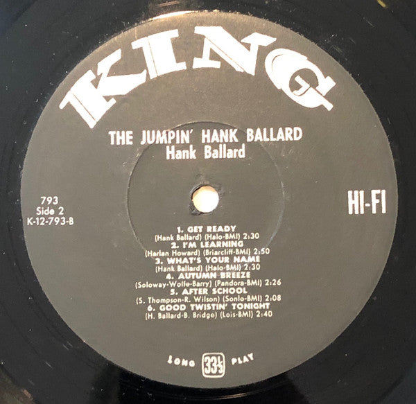 hank 人気 ballard and the midnightersのレコード