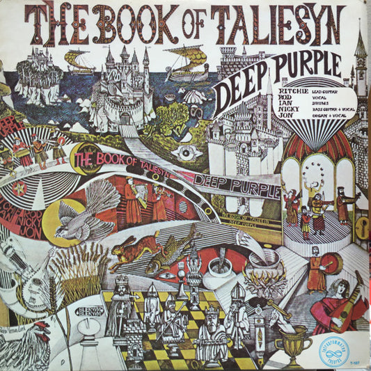 Deep Purple : The Book Of Taliesyn (LP, Album, RE)