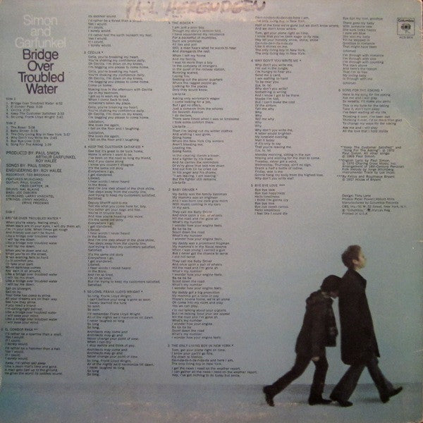 Simon And Garfunkel* : Bridge Over Troubled Water (LP, Album, Pit)