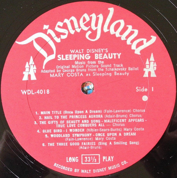 Various : Walt Disney's Sleeping Beauty (LP, Album, Mono)