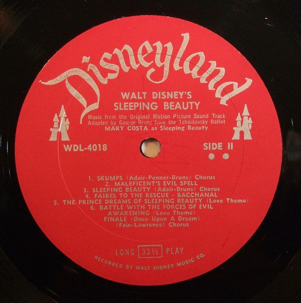 Various : Walt Disney's Sleeping Beauty (LP, Album, Mono)