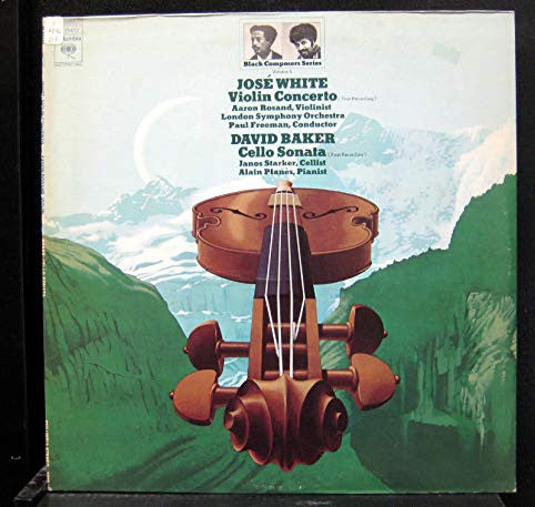 José White / David Baker (3) : Violin Concerto / Cello Sonata (LP, Album)