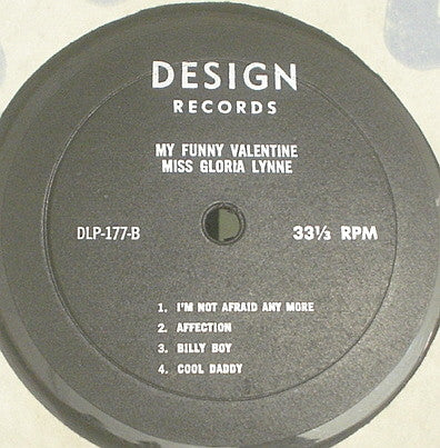 Gloria Lynne : My Funny Valentine (LP, Comp, Mono)