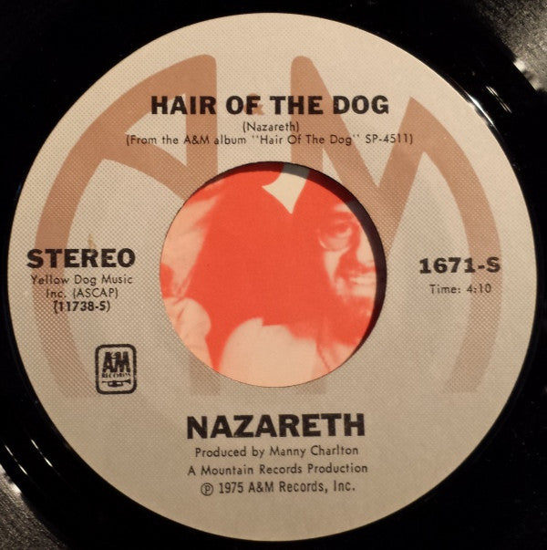 Nazareth (2) : Love Hurts / Hair Of The Dog (7", Single, Ter)