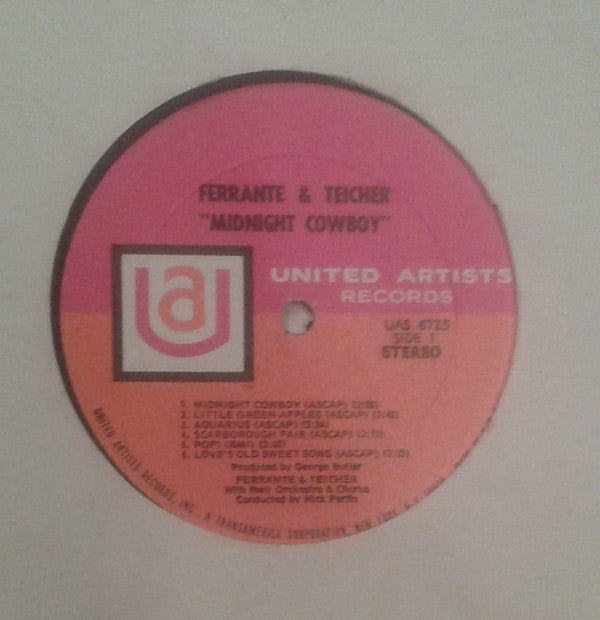 Ferrante & Teicher : Midnight Cowboy (LP, Album)