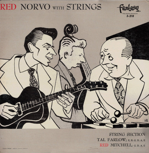 Red Norvo : Red Norvo With Strings (LP, Album, Mono, Tra)