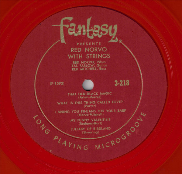 Red Norvo : Red Norvo With Strings (LP, Album, Mono, Tra)