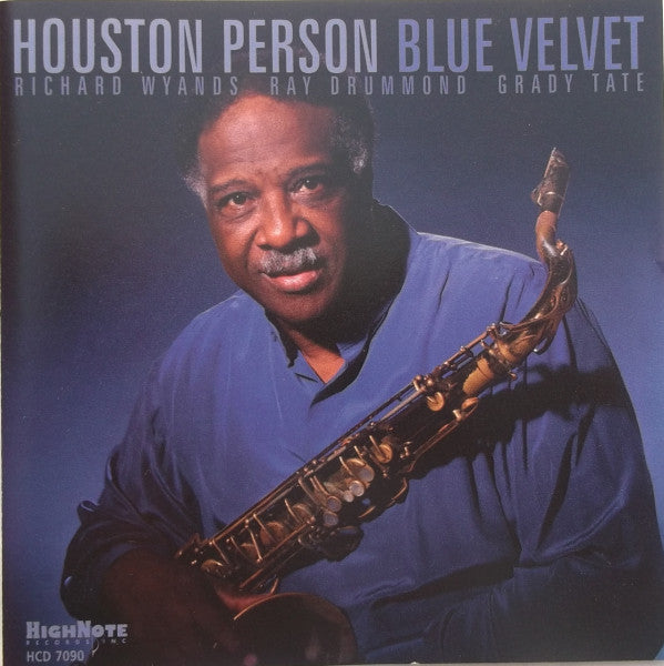 Houston Person : Blue Velvet (CD, Album)