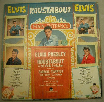 Elvis Presley - Roustabout (LP, Album) (Very Good Plus (VG+))