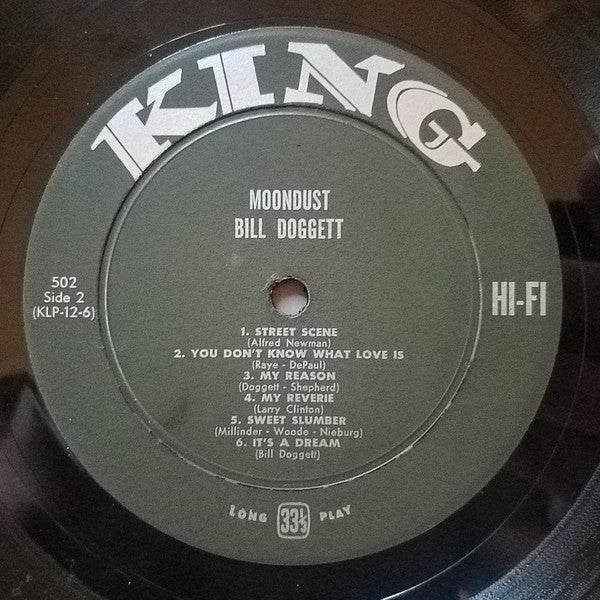 Bill Doggett : Moondust for Dancers in Love (LP, Album, Mono)