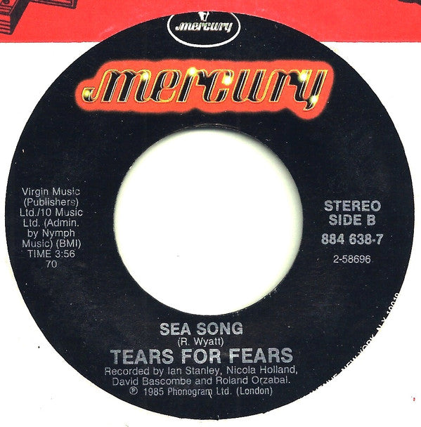 Tears For Fears : Mothers Talk (7")