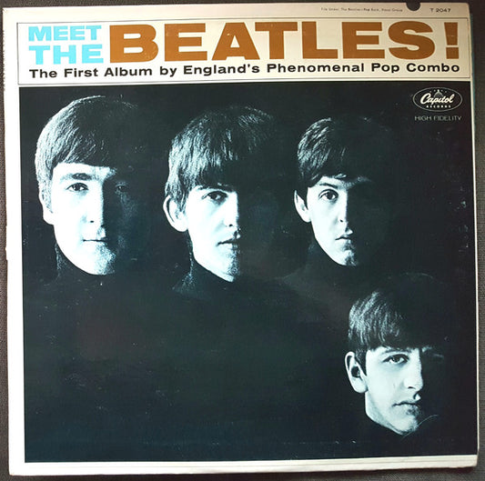 The Beatles : Meet The Beatles! (LP, Album, Mono, Scr)