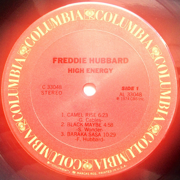 Freddie Hubbard : High Energy (LP, Album)