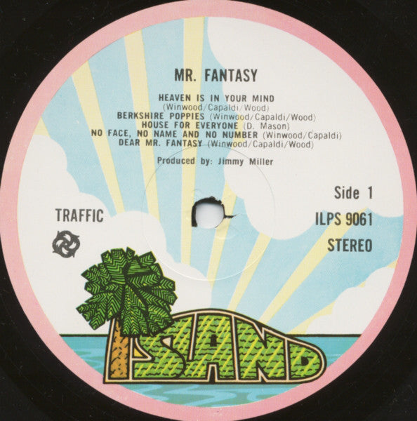 Traffic : Mr. Fantasy (LP, Album, RE, Gat)