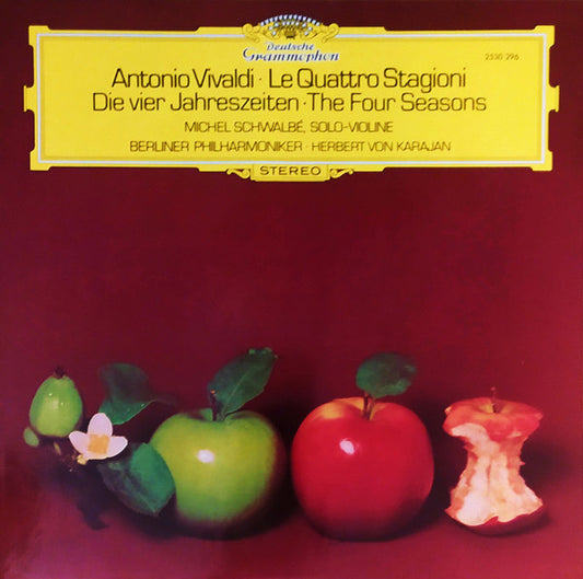 Antonio Vivaldi / Michel Schwalbé • Berliner Philharmoniker • Herbert von Karajan : Le Quattro Stagioni (LP)