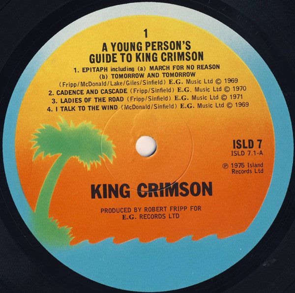 King Crimson : The Young Persons' Guide To King Crimson (2xLP, Comp)