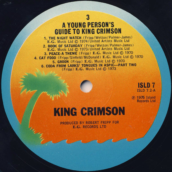 King Crimson : The Young Persons' Guide To King Crimson (2xLP, Comp)