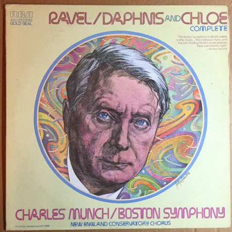 Maurice Ravel - Charles Munch, Boston Symphony Orchestra : Daphnis And Chloe Complete (LP)