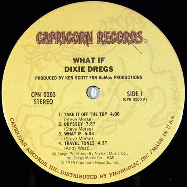 Dixie Dregs : What If (LP, Album, San)