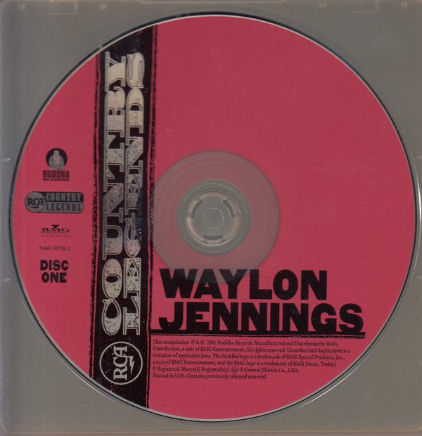 Waylon Jennings : RCA Country Legends (2xCD, Comp)