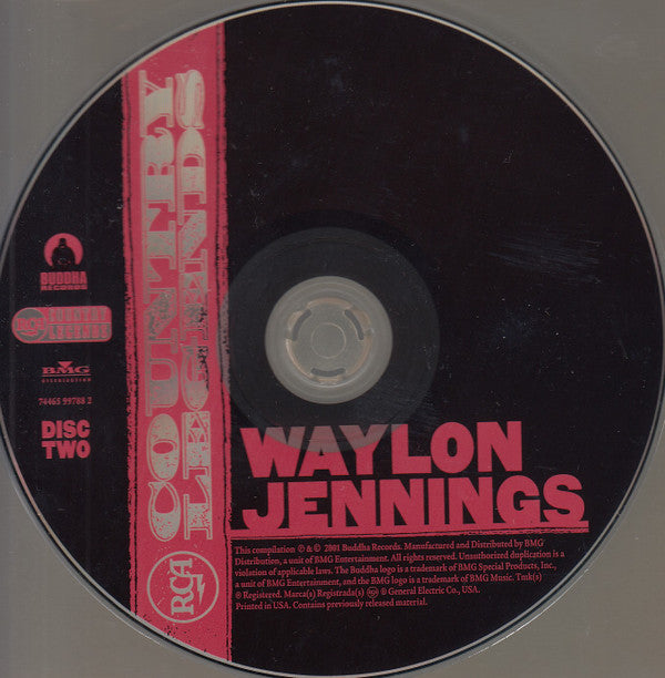 Waylon Jennings : RCA Country Legends (2xCD, Comp)