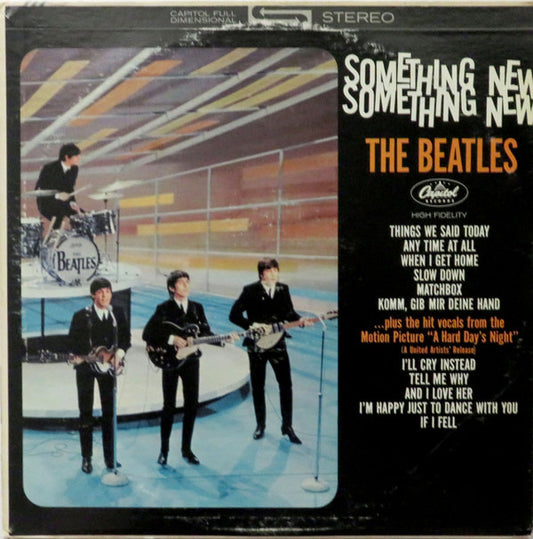 The Beatles : Something New (LP, Album, Club, RP)