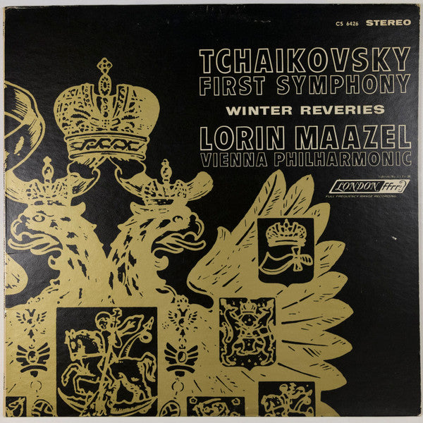 Pyotr Ilyich Tchaikovsky, Lorin Maazel, Wiener Philharmoniker : Symphony No. 1 (LP, Album)