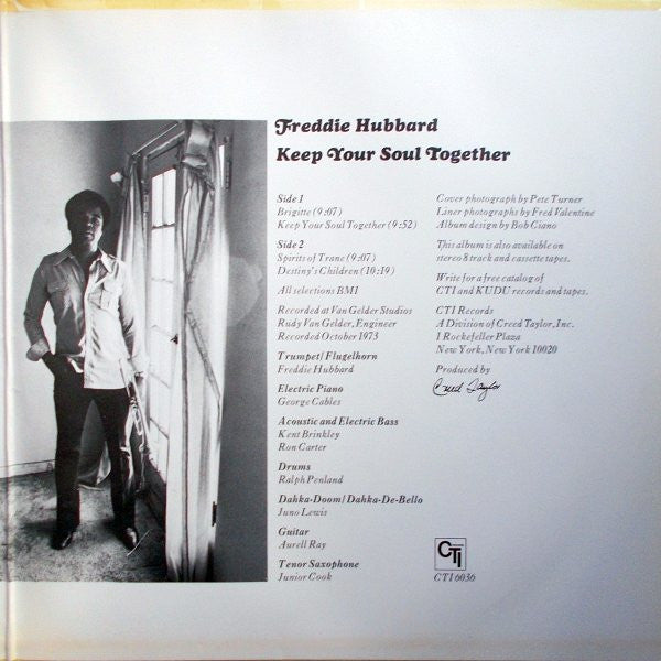 Freddie Hubbard : Keep Your Soul Together (LP, Album, Gat)