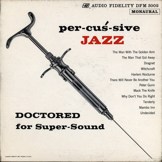 Peter Appleyard Orchestra : Percussive Jazz (LP, Album, Mono, Gat)