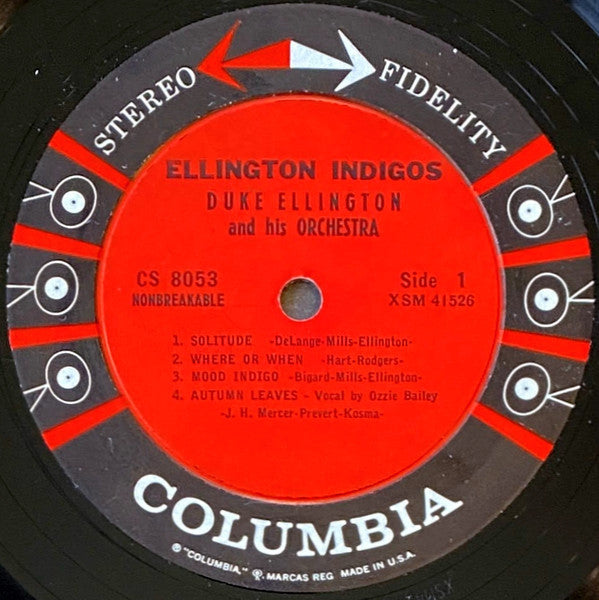 Duke Ellington And His Orchestra : Ellington Indigos (LP, Album)