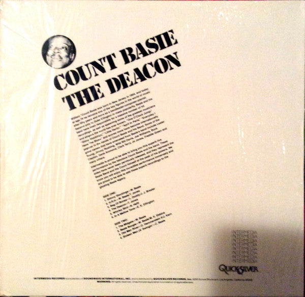 Count Basie : The Deacon (LP, Album)