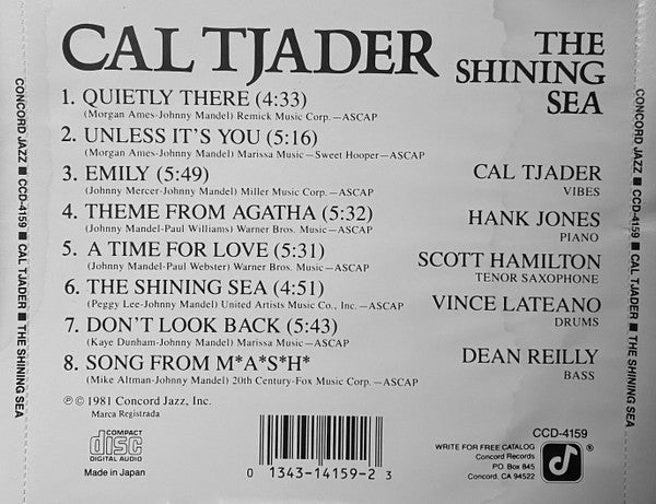 Cal Tjader : The Shining Sea (CD)