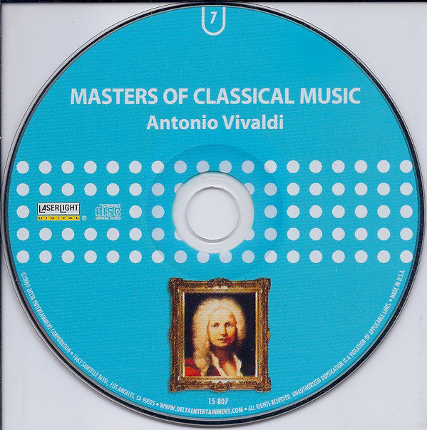 Antonio Vivaldi : Masters Of Classical Music, Vol.7: Vivaldi (CD, Comp, RE)