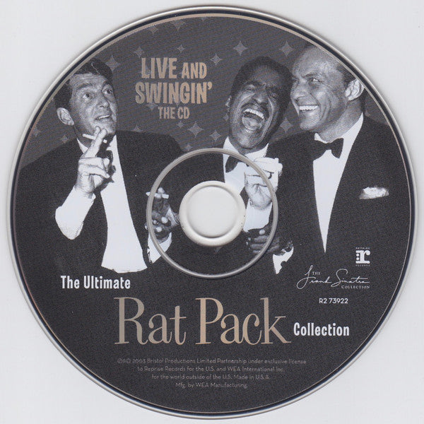 The Rat Pack : Live And Swingin': The Ultimate Rat Pack Collection (CD, Album + DVD-V)