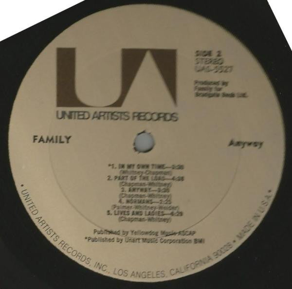 Family (6) : Anyway (LP, Album)