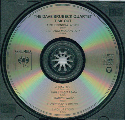 The Dave Brubeck Quartet : Time Out (CD, Album, RE, DAD)