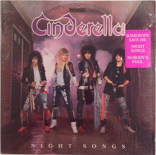 Cinderella (3) : Night Songs (LP, Album, 53 )