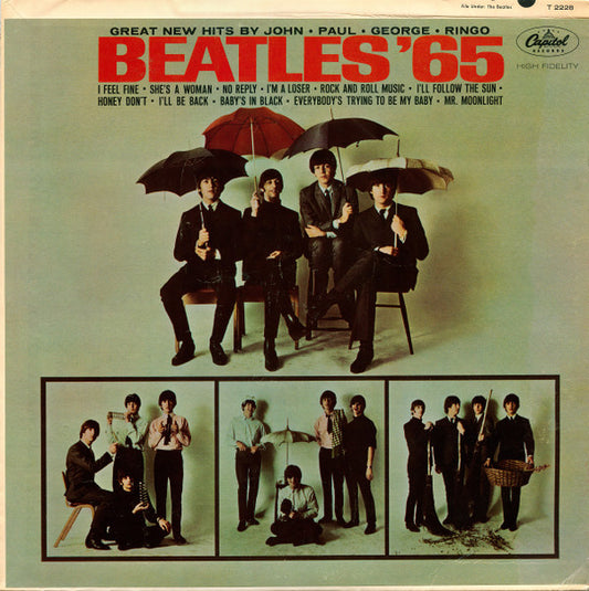 The Beatles : Beatles '65 (LP, Album, Mono, Scr)